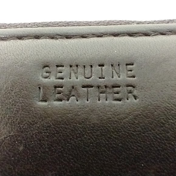 CHOCOLATE BROWN LEATHER ORGANIZER WALLET - Picture 10 of 10